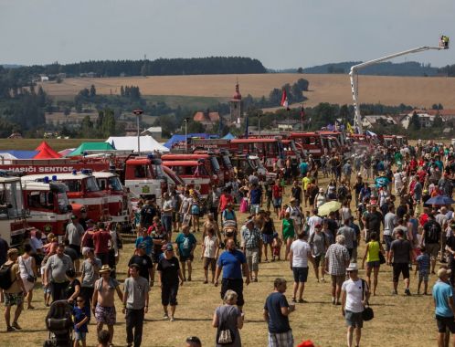 Největší setkání požárních automobilů v ČR