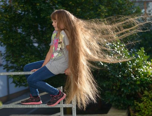 Nejdelší vlasy – děti do 10 let
