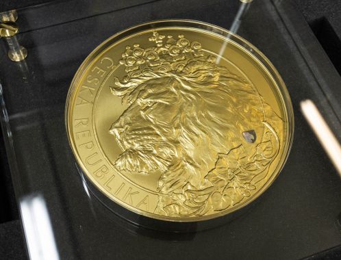 Největší vyražená zlatá mince