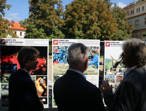 30 let pelhřimovských rekordů ve Valdštejnské zahradě v Praze
