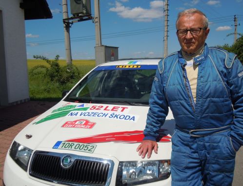 František Markvart - 52 let nepřerušené závodní činnosti na automobilových rallye a závodech výhradně s automobily značky ŠKODA